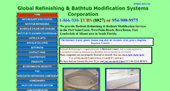 Desktop Screenshot of globalrefinishing.com